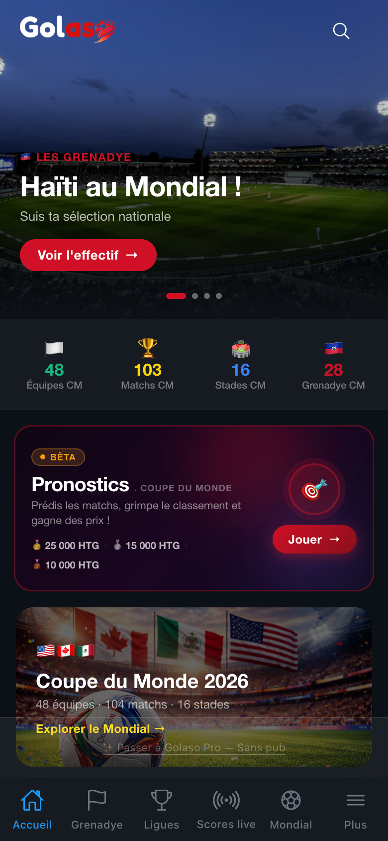 Golaso App